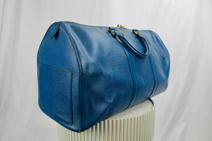 Louis Vuitton Keepall 50 Toledo Blue