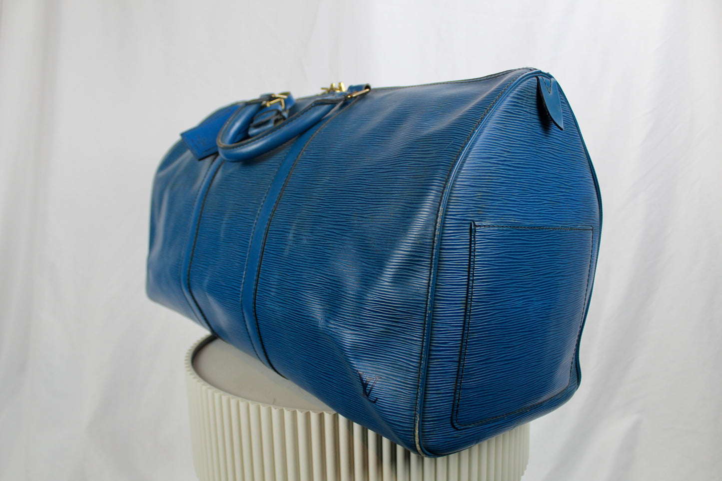 Louis Vuitton Keepall 50 Toledo Blue