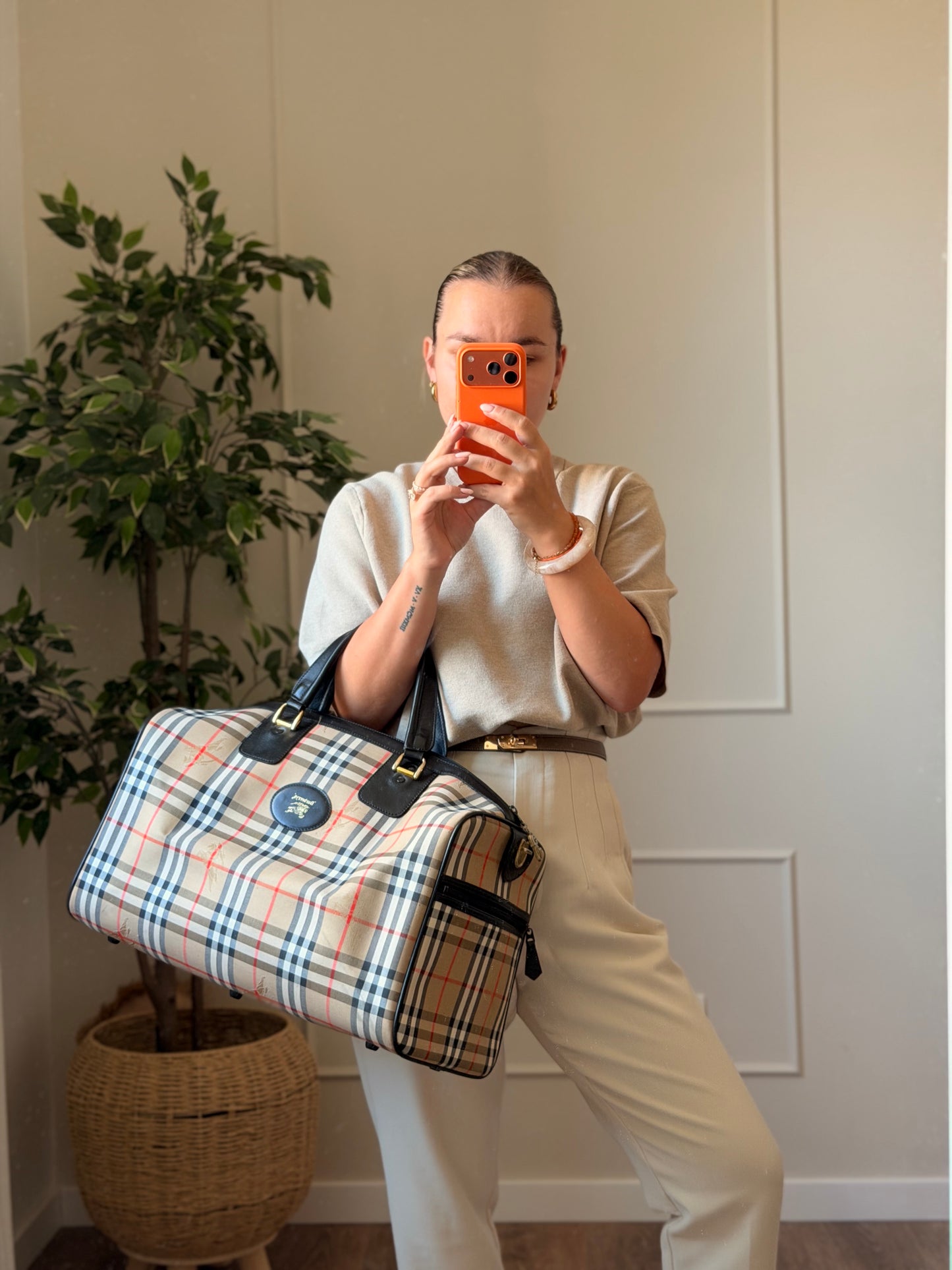 Burberry Boston Bag