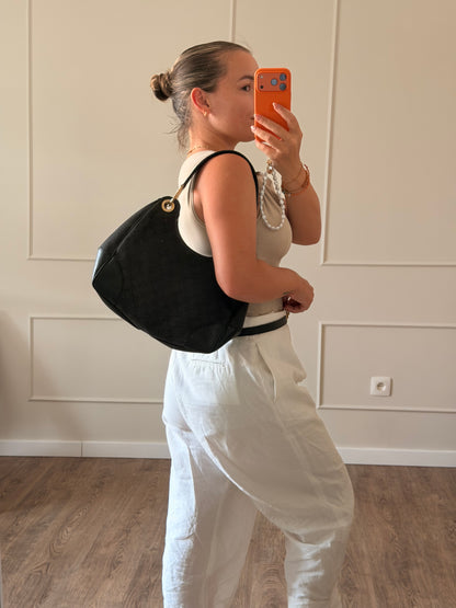Gucci GG Denim Colbert Hobo Bag