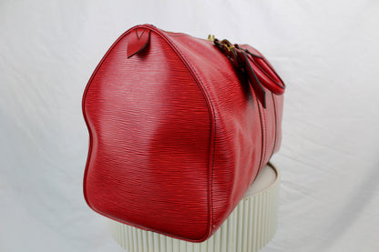 Louis Vuitton Keepall 45 Castilian Red