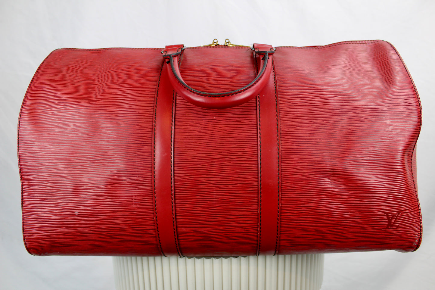 Louis Vuitton Keepall 45 Castilian Red