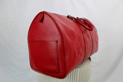 Louis Vuitton Keepall 45 Castilian Red