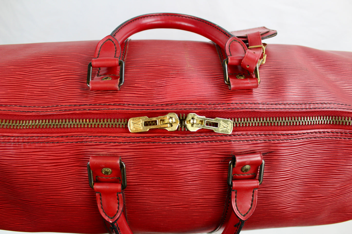 Louis Vuitton Keepall 45 Castilian Red