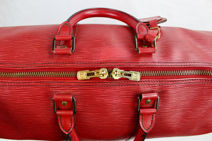Louis Vuitton Keepall 45 Castilian Red