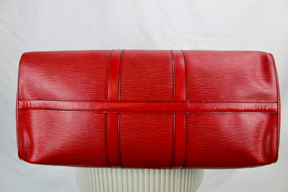 Louis Vuitton Keepall 45 Castilian Red