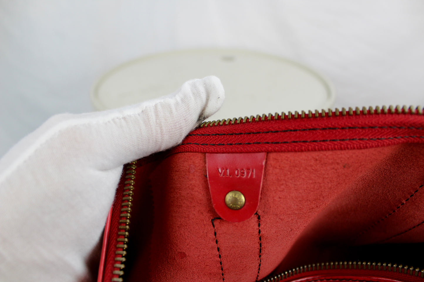 Louis Vuitton Keepall 45 Castilian Red