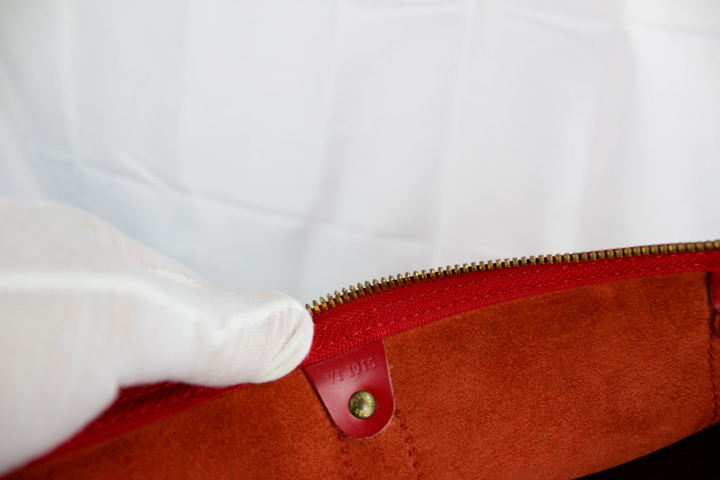 Louis Vuitton Keepall 50 Castilian Red