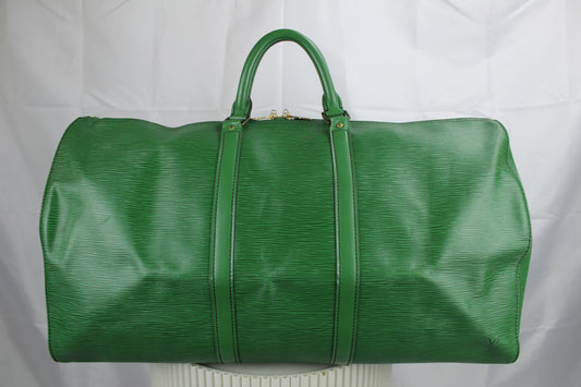 Louis Vuitton Keepall 55 Borneo Green