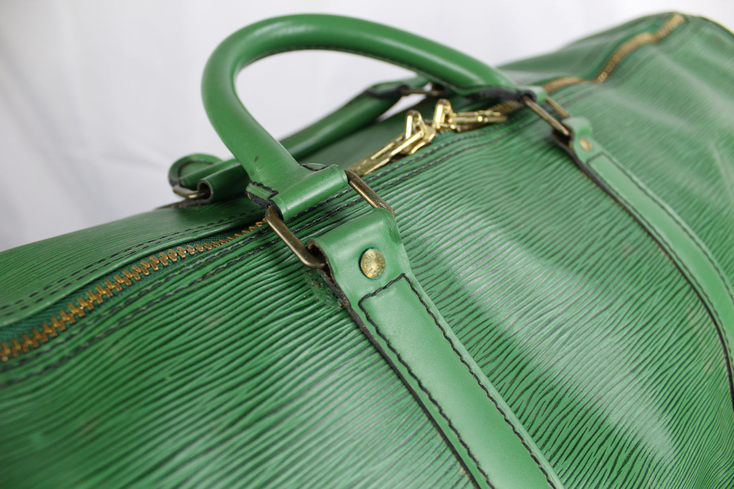 Louis Vuitton Keepall 55 Borneo Green