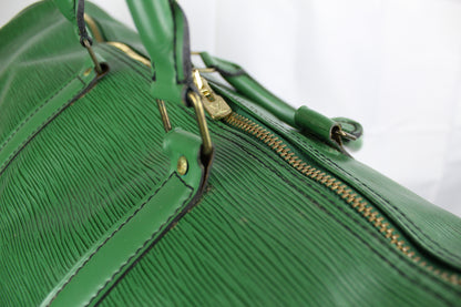 Louis Vuitton Keepall 55 Borneo Green