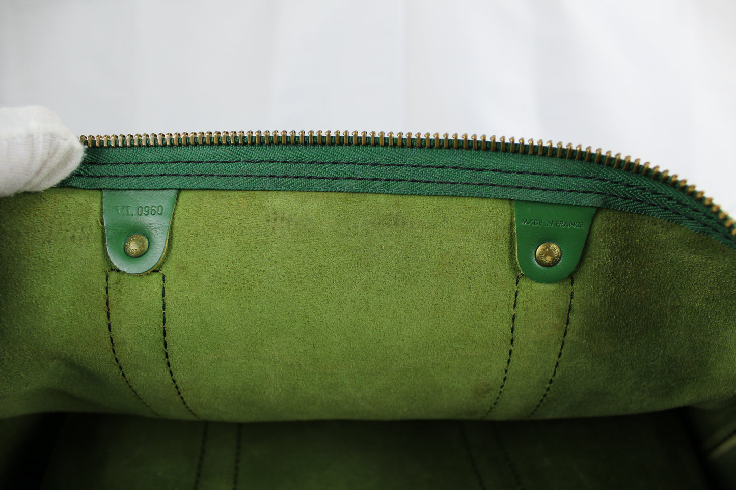 Louis Vuitton Keepall 55 Borneo Green